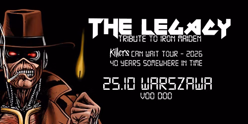 Tribute to IRON MAIDEN | Killers Can Wait Tour 2026 | WARSZAWA