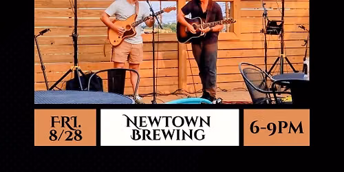 MARKETPLACE DUO LIVE AT NEWTOWN BREWING - FRIDAY 8\/28\/2026 - 6-9PM