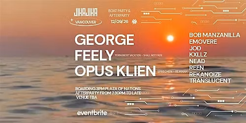 Jika Jika Vancouver - Boat & Afterparty September 12