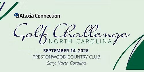 2026 Ataxia Connection Golf Challenge NORTH CAROLINA