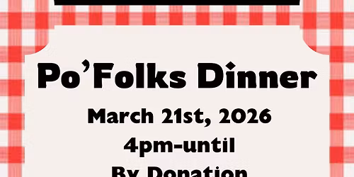 2026 Po’Folks Dinner