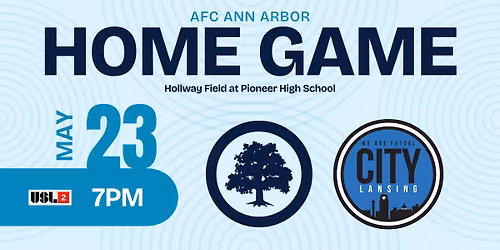 AFC Ann Arbor Men vs. Lansing City