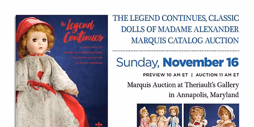 Theriault\u2019s Auction Madame Alexander