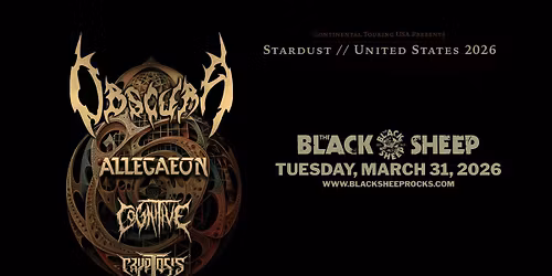 Obscura - Stardust USA 2026 - CO Springs