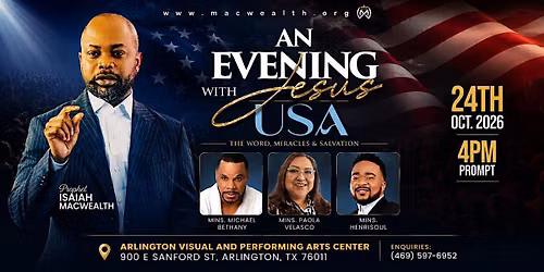 An Evening with Jesus USA