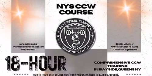 18-Hour NYS CCW Course | Bayside Queens Concealed Carry Training