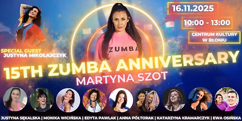 15 - lecie Zumba Fitness w B\u0142oniu z Martyn\u0105 Szot