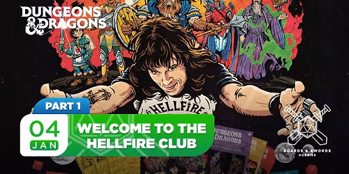 Stranger Things D&D - Welcome to the Hellfire Club - Part 1