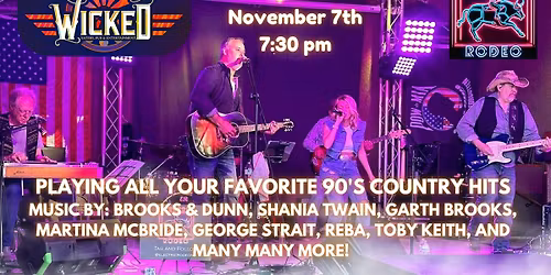 Electric Rodeo: 90's Country Dance Party at Wicked