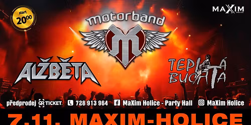 Al\u017eb\u011bta-Motorband-Tepl\u00e1 buchta Maxim Holice