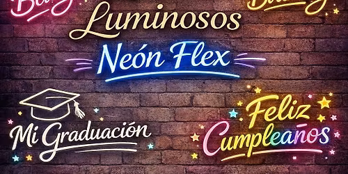 Taller de r\u00f3tulos ne\u00f3n flex 