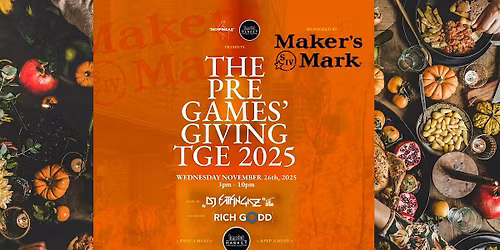 The PreGames Giving at at Time Out Market!