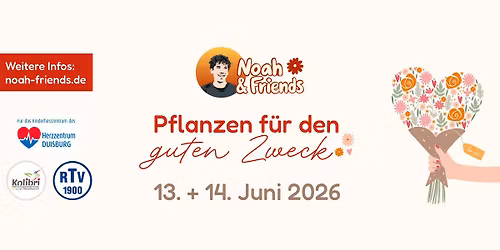 Noah & Friends \u2013 Pflanzen f\u00fcr den guten Zweck 2026