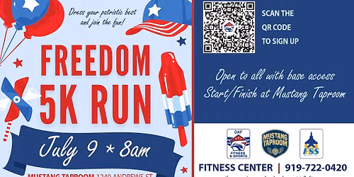 Freedom 5K Run (Base Access Only)