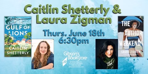 Caitlin Shetterly & Laura Zigman!