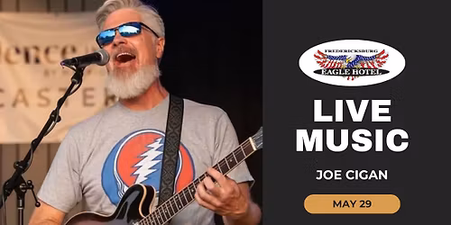 Live Music with Joe Cigan 