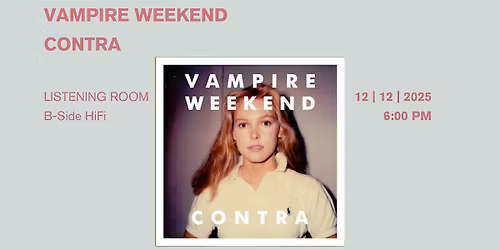 Vampire Weekend: Contra