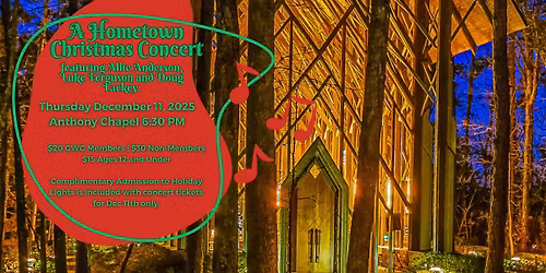 A Hometown Christmas Concert: Featuring Allie Anderson, Luke Ferguson, & Doug Lackey