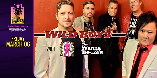 Wild Boys [Duran Duran tribute] \u2022 DEVOtees \u2022 The Wanna Be-52s at The Headliners Club