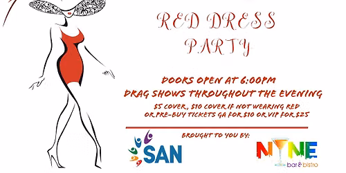 SAN\u2019s RED Dress Party