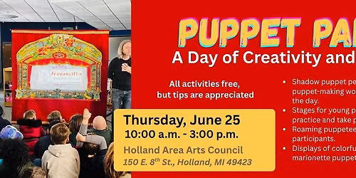 Puppet Palooza: A Day of Creativity and Performance 