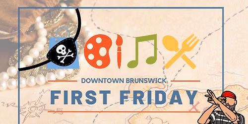 August's Swashbucklin' First Friday - Celebrate Pirate Month