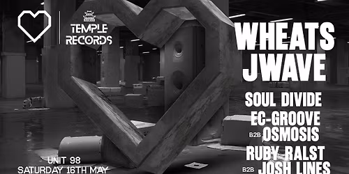 LOVE AMP x TEMPLE RECORDS at UNIT 98\u00a0