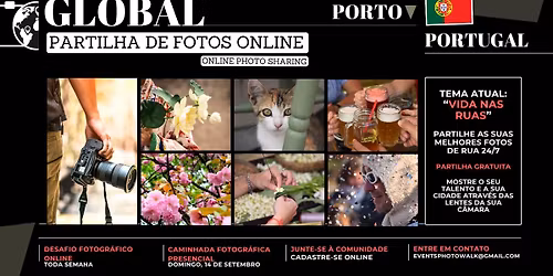 📸 Encontros amigáveis & passeio fotográfico / Make friends & Photowalk Meetup