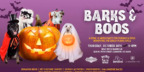2nd Annual Barks & Boos \ud83d\udc36\ud83c\udf83