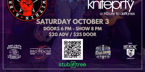 Learn to Swim - Tool Tribute with Knifeprty - Deftones Tribute and War Within a Breath - RATM