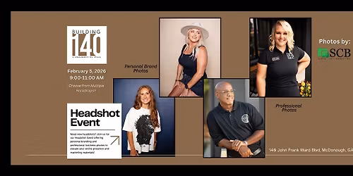 February 2026 Headshot & Bio Video Event