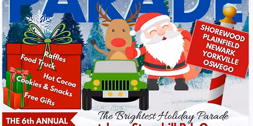 Jeep \/ Bronco Lighted Holiday Parade