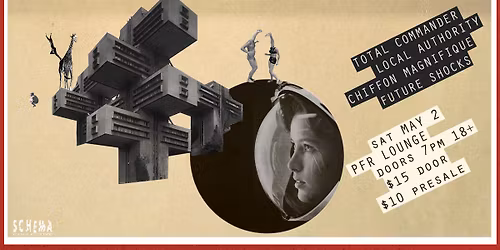 Total Commander, Local Authority, Chiffon Magnifique, Future Shocks - at PFR Lounge, May 2