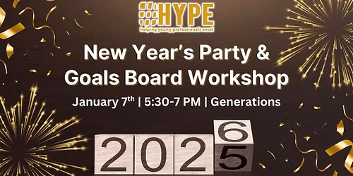 New Year's Party & Goals Board Workshop