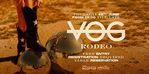 VOG Party | RODEO | Caffè Vero House, Vicenza — Caffè Vero House