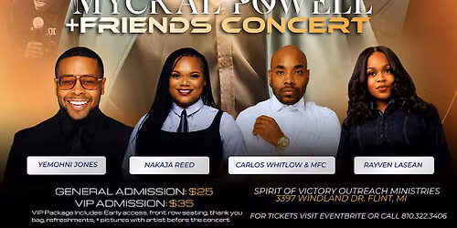 Myckal Powell & Friends Concert
