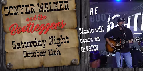 Conyer Walker & The Bootleggers at Joyland 