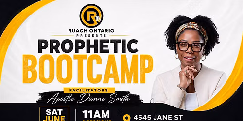 Ruach Ontario Prophetic Bootcamp
