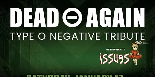 Dead Again - Type O Negative Tribute