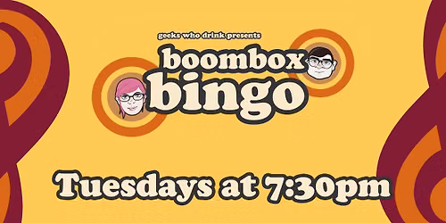 Boombox Bingo