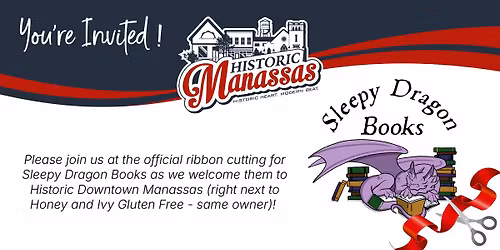 Sleepy Dragon Books Ribbon Cutting