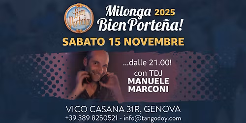 Milonga Bien Porte\u00f1a a G\u00e9nova\u203c\ufe0f