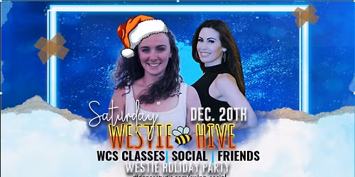 WestieHive West Coast Swing Social: Christmas Party \ud83c\udf85\ud83d\udc83