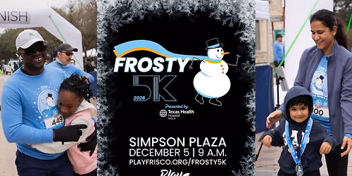 Frosty 5K 2026 presented by Texas Health Hospital Frisco