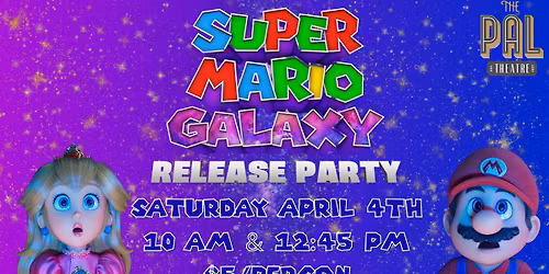 Super Mario Galaxy Release Party