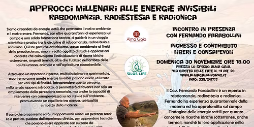 Approcci millenari alle energie invisibili: rabdomanzia, radiestesia e radionica