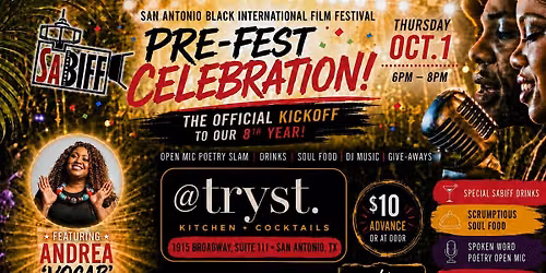 The SABIFF 2026 Pre-Fest Happy Hour