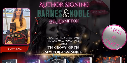 Meet the Author: A.L. Hampton - Signing Copies of Her Dark Paranormal Romantasy Series