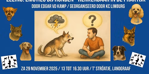 Lezing Emoties bij Honden