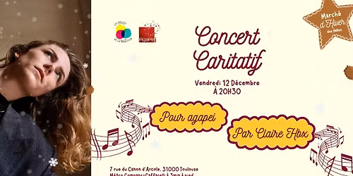 Concert caritatif - Claire HBX \ud83c\udfb6